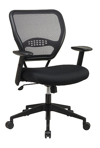 Office Star Space Professional Air Grid Back Managers Chair with Mesh Seat